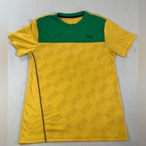 Puma Brazil Brasil futbol soccer shirt jersey mens medium